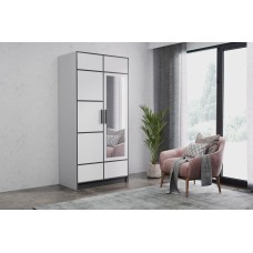 Skapis ROJ 105 II, balts